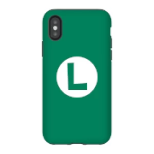Image of Nintendo Super Mario Luigi Logo Phone Case - iPhone X - Tough Case - Gloss