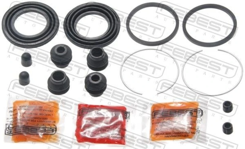Image of FEBEST 0275-FX35R Brake Caliper Repair Kit Rear Axle Repair Kit,brake caliper (405)