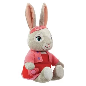 image of Beatrix Potter Peter Rabbit Talking Lily TV 24cm Soft Toy