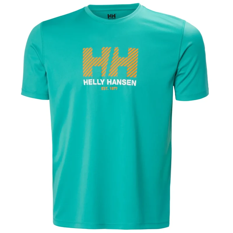 Image of T-Shirt Helly Hansen Tech Graphic 2.0 Vert Male 2XL