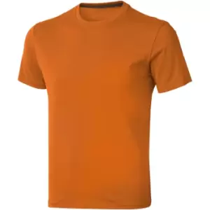 image of Elevate Mens Nanaimo Short Sleeve T-Shirt (M) (Orange)