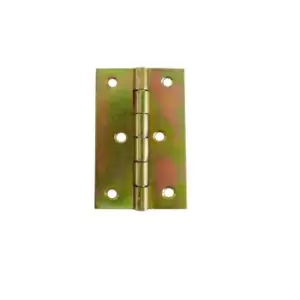 image of Airtic Folding Closet Cabinet Door Butt Hinge Brass Plated - Size 43 x 60mm, Pac