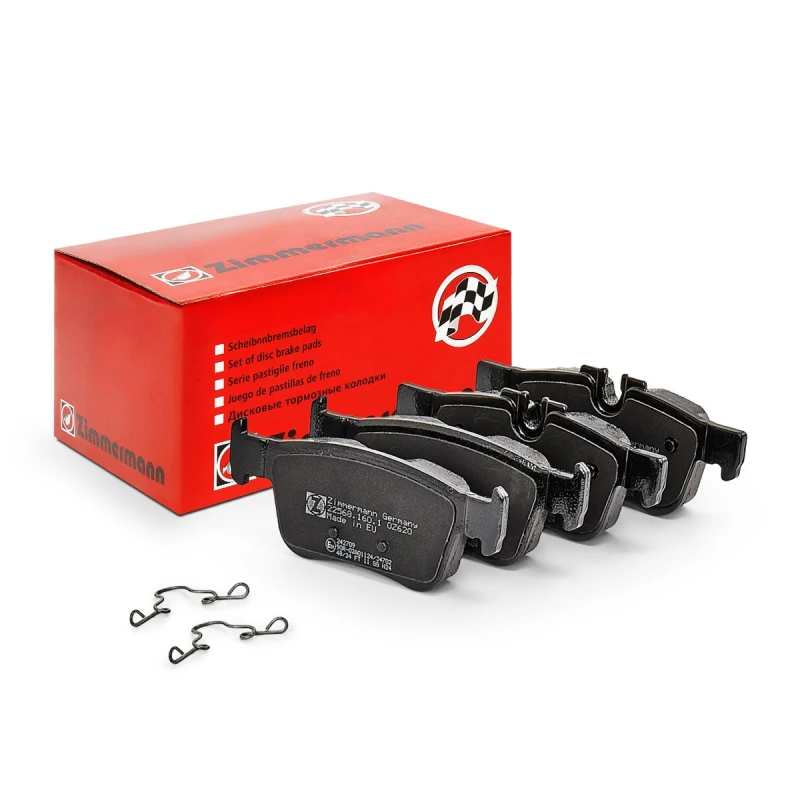 Image of ZIMMERMANN Brake pad set ZIMMERMANN 22568.160.1