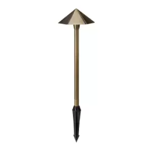 Image of Bronze LED 1 Light Recessed Outdoor Ground Light IP44
