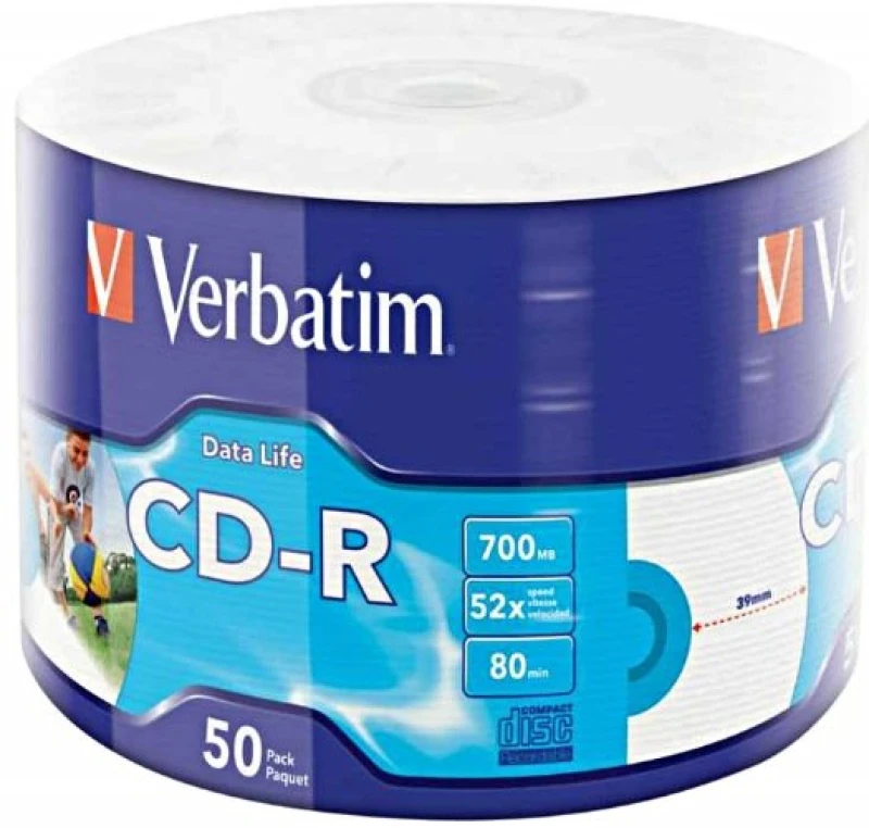 Image of Verbatim 50x CD-R 700 MB 50 pc(s)