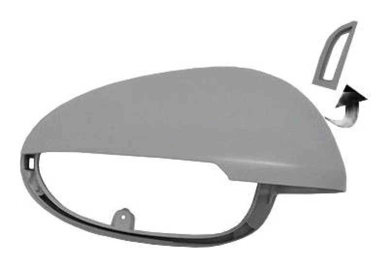 Image of VAN WEZEL 7421846 Cover, outside mirror * HAGUS * Right, primed Cover,outside mirror (23)