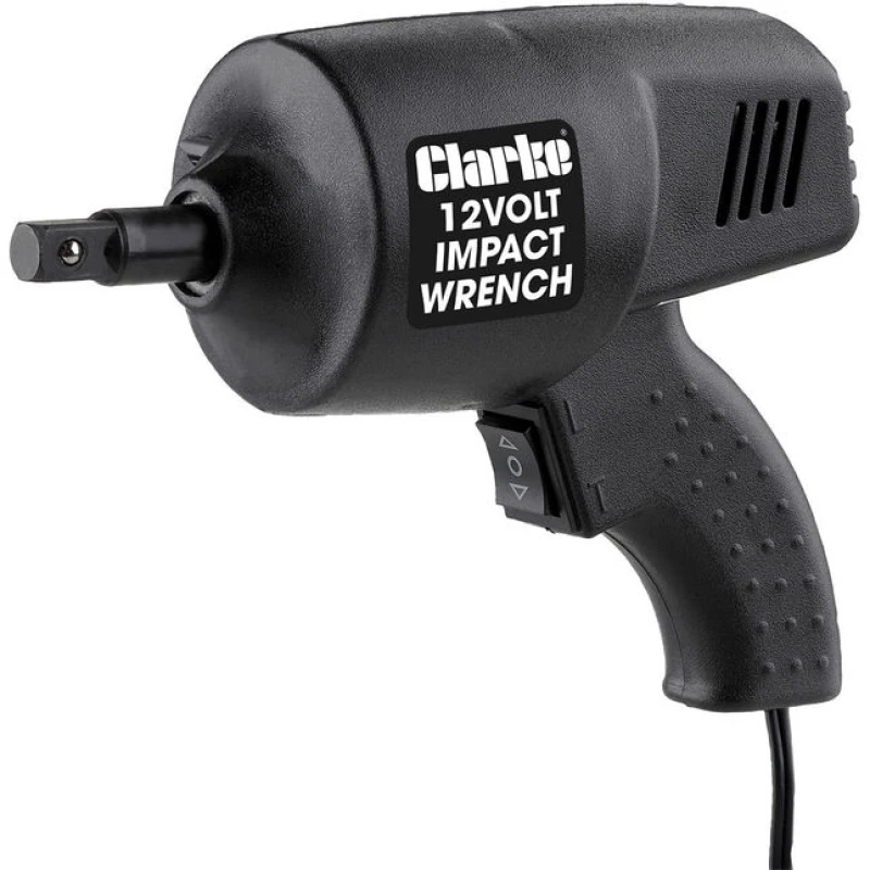 Image of Clarke Impact Wrench 1/2" Drive 12V Ratchet Wrench Socket Cir13C
