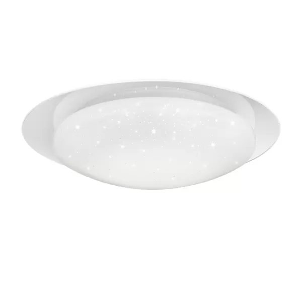 Image of Frodo Modern Decorative Flush Ceiling Light White 3000-5500K Remote control