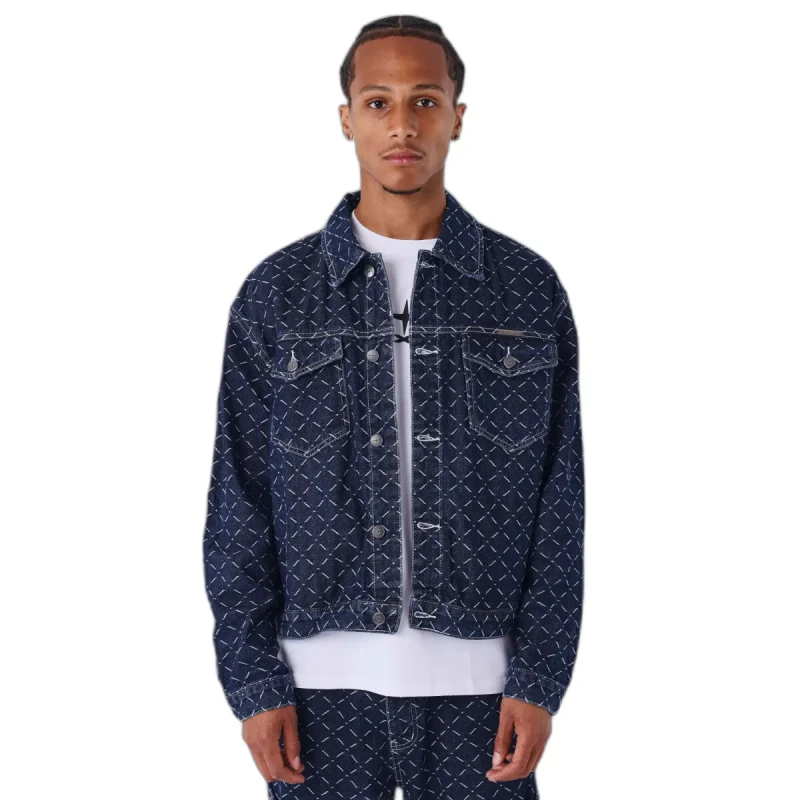 Image of Project X Paris Denim jacket Project X Paris Western Bleu Male M