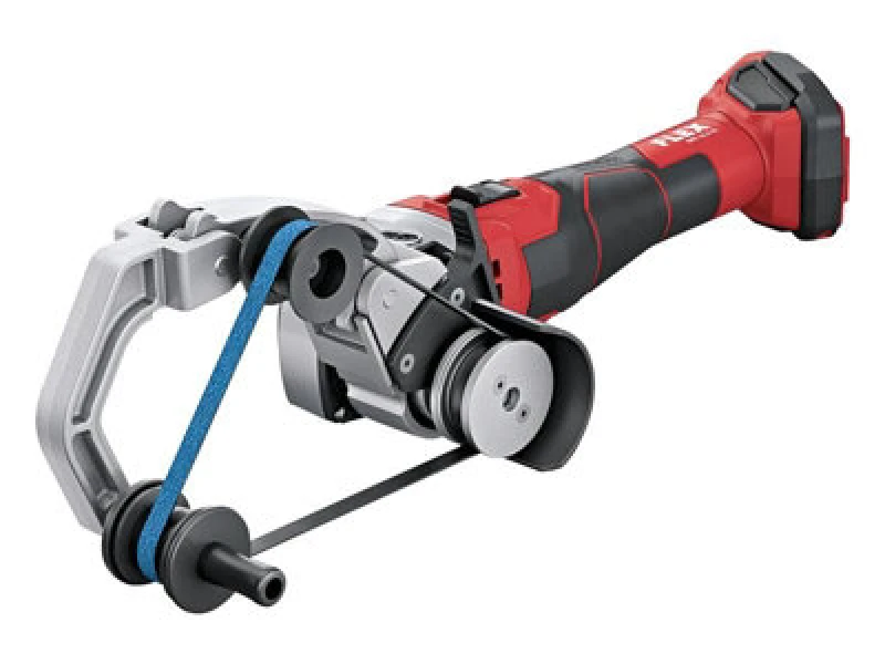 Image of Flex Flex Power Tools 532118 BRE 50 18-EC C-Set TrinoxFlex Pipe Belt Sander 18V Bare 532118