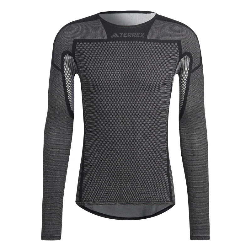 Image of adidas Terrex Drynamo Long Sleeve Light Mens - Black XS