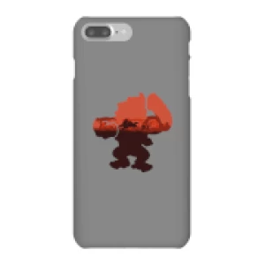 image of Nintendo Donkey Kong Silhouette Serengeti Phone Case - iPhone 7 Plus - Snap Case - Gloss