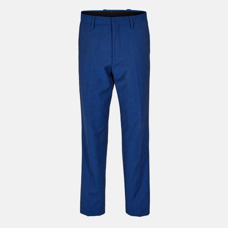 Image of Hugo Mens Slim Fit Trousers Dark Blue male 30W R