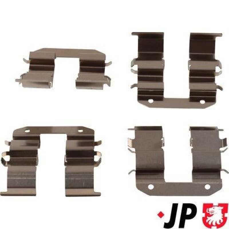 Image of JP GROUP Brake pad fitting kit JP GROUP 3664003910