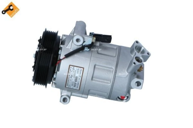 Image of NRF 32784 AC Compressor EASY FIT PAG 46, with PAG compressor oil, with gaskets/seals Compressor,air conditioning (447)