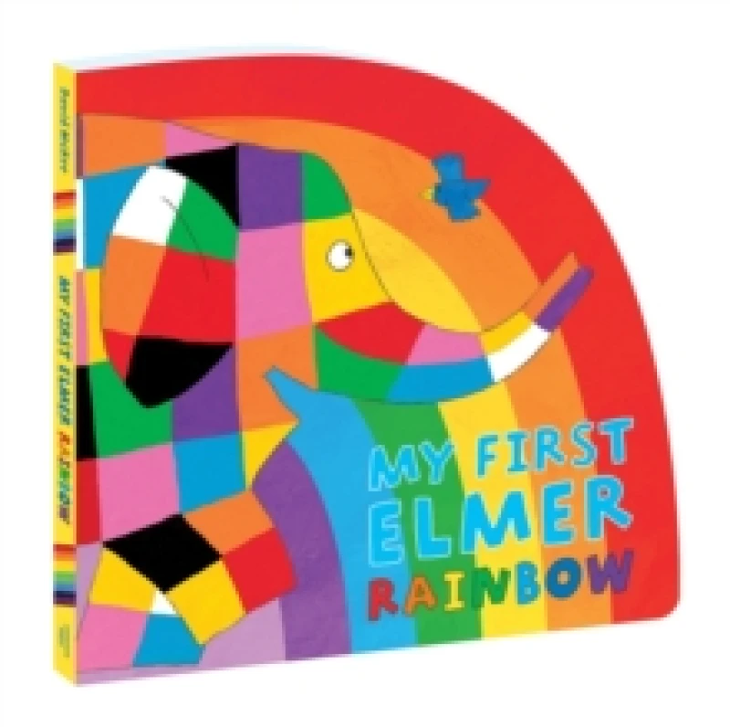 Image of My First Elmer Rainbow : Shaped Board Book Board book