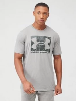 Image of Urban Armor Gear Camo Boxed Logo T-Shirt - Green