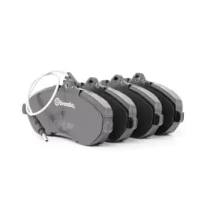 Image of BREMBO Brake pad set FIAT,PEUGEOT,TOYOTA P 61 096 1611839880,1617279580,1623160380 425363,425364,425365,425366,4254A1,4254A2,0009467548988,425364