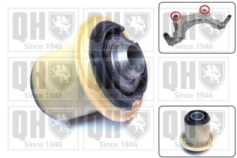 Image of QUINTON HAZELL Axle bush QUINTON HAZELL EMS8598