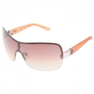 image of Guess Shield Sunglasses - Pink Gradient