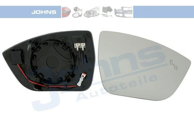Image of Wing mirror glass JOHNS 67 81 38-82
