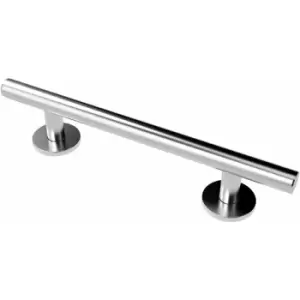 image of Tyle Straight Grab Rail with Concealed Fixings 480mm Length - Satin - Nymas