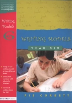 Image of Writing Models. Year 6 by Pie Corbett Book