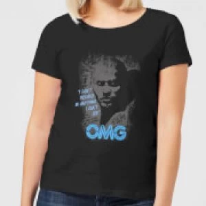 Image of American Gods Shadow OMG Womens T-Shirt - Black