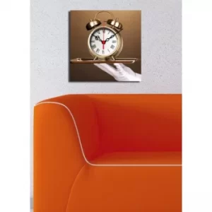 image of 2828CS-13 Multicolor Decorative Canvas Wall Clock