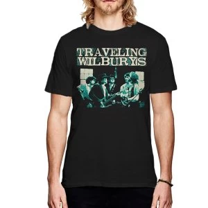 Image of Traveling Wilburys - Performing Mens Large T-Shirt - Black