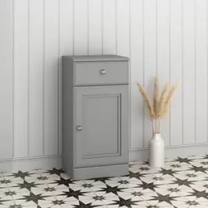Image of Light Grey Freestanding Storage Unit 400mm - Westbury