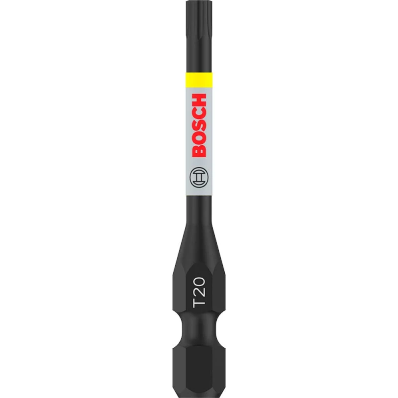 Image of Bosch PRO Torx Impact Screwdriver Bit T20 55mm Pack of 2 2608522530