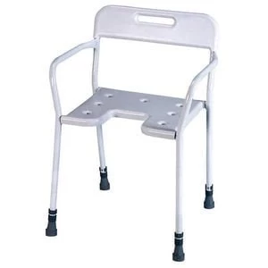 Image of Aidapt Darenth Height Adjustable Shower Chair