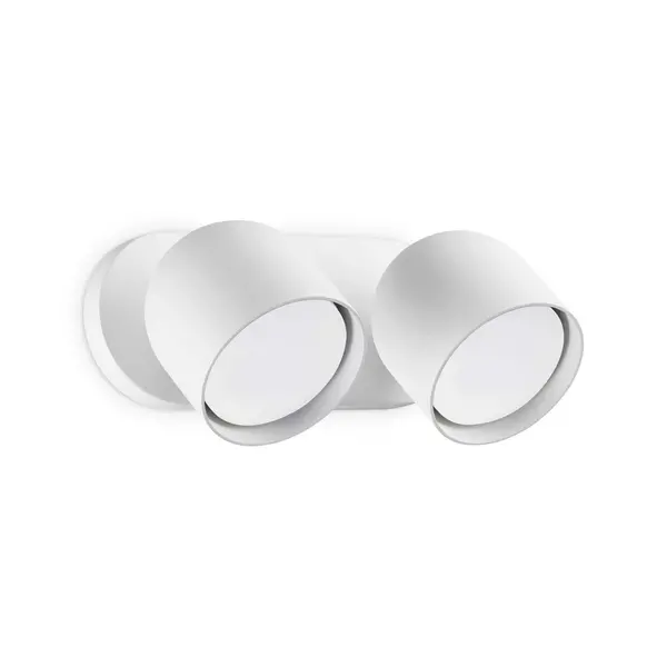 Image of Dodo 2 Light Twin Ceiling Spotlight White