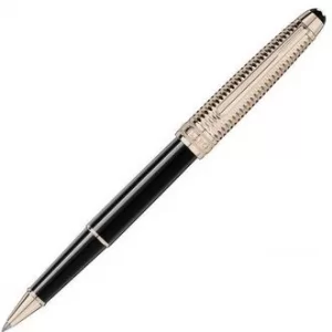 Image of Mont Blanc Meisterstuck Doue Geometry Classique Champagne Gold-Coated Rollerball Pen