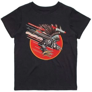 Image of Judas Priest - Screaming For Vengeance Kids 11 - 12 Years T-Shirt - Black
