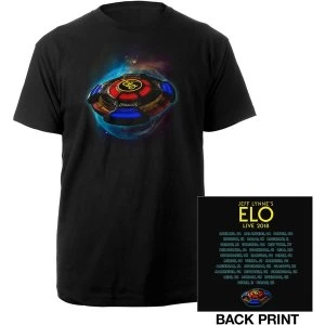 Image of ELO - 2018 Tour Logo Mens Large T-Shirt - Black