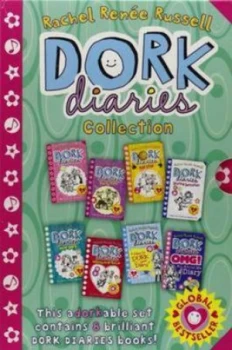 Image of Dork Diaries X 8 Title Slipcase by Rachel Renee Russell Paperback