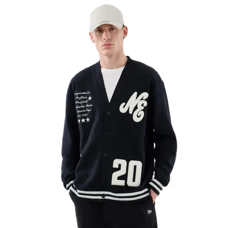 Image of new era Cardigan New Era Bleu Unisex L