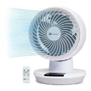 image of Puremate 8-inch Air Circulator Fan With Oscillation And Timer