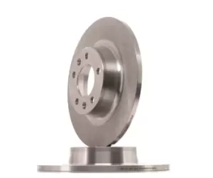 Image of RIDEX Brake disc Rear Axle 82B1427 Brake rotor,Brake discs PEUGEOT,407 SW (6E_),407 (6D_),407 Coupe (6C_)