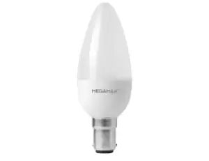 image of Megaman RichColour 5.5W LED B15/SBC Candle Warm White 360° 470lm Dimmable - 142564