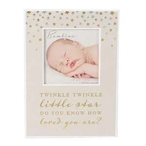 image of 4" x 4" - Bambino Paperwrap Photo Frame - Twinkle Twinkle