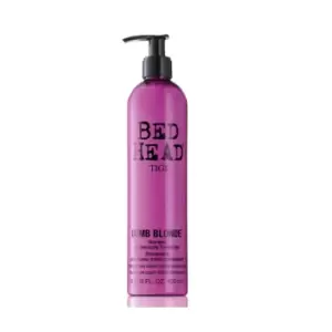 image of Tigi Bed Head Dumb Blonde Shampoo Damaged Hair 400ml