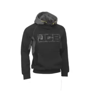 Image of Horton Hoodie Black/Grey Contrast - XL