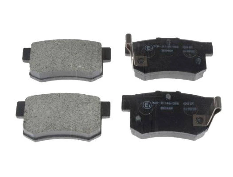 Image of Blue PRINT ADH24264 Brake pad set Rear Axle, with acoustic wear warning Brake Pad Set,disc brake (402)