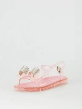 Image of Lelli Kelly Girls Bow Jelly Sandal - Pink