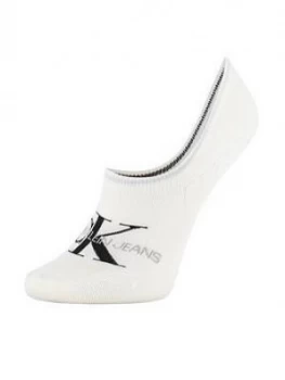 image of Calvin Klein WomenS Liner Sock - White