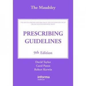 Image of Maudsley Prescribing Guidelines by David Taylor Paperback