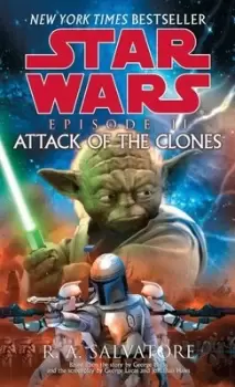 Image of Star Wars episode II Attack of the clones by R.A. Salvatore
